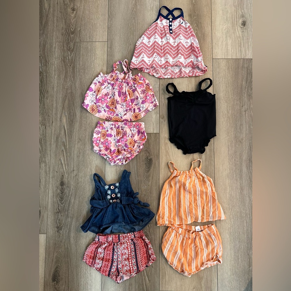 Baby girl size 12 month lot